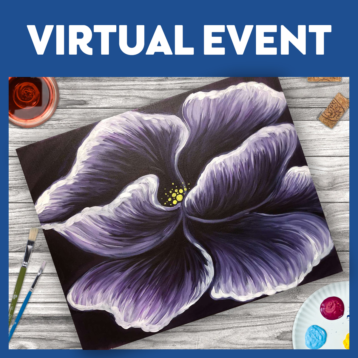 LIVE INTERACTIVE VIRTUAL CLASS - SUPPLIES INCLUDED